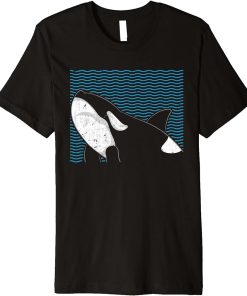 Whale Lover Ocean Animal Orca Killer Whale Premium T-Shirt